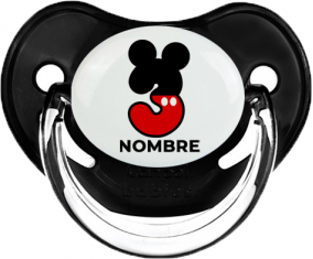 Disney Mickey Número 3 con nombre: Chupete Fisiológica