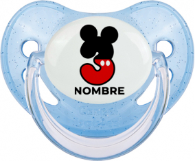 Disney Mickey Número 3 con nombre: Chupete Fisiológica