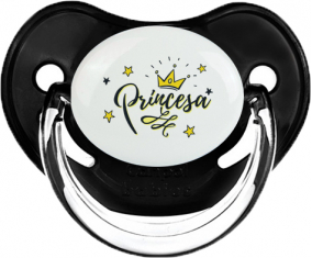 Amarillo Corona Estrella Princesa Diseño-1: Chupete Fisiológica