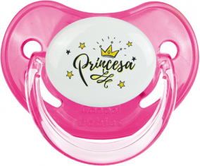 Amarillo Corona Estrella Princesa Diseño-1: Chupete Fisiológica