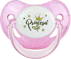 Amarillo Corona Estrella Princesa Diseño-1: Chupete Fisiológica