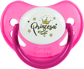 Amarillo Corona Estrella Princesa Diseño-1: Chupete Fisiológica