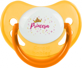 Princesa Corona Amarilla: Chupete Fisiológica