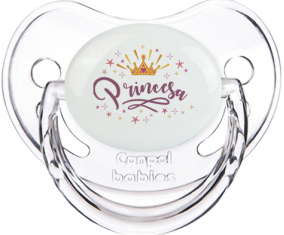 Amarillo Corona Estrella Princesa Diseño-2: Chupete Fisiológica