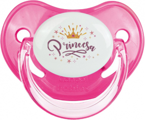 Amarillo Corona Estrella Princesa Diseño-2: Chupete Fisiológica