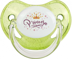 Amarillo Corona Estrella Princesa Diseño-2: Chupete Fisiológica