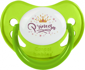 Amarillo Corona Estrella Princesa Diseño-2: Chupete Fisiológica