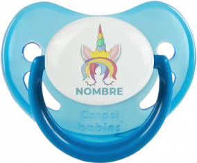 Diseño de unicornio-1 con nombre: Chupete fisiológica