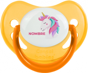 Diseño de unicornio-2 con nombre: Chupete fisiológica