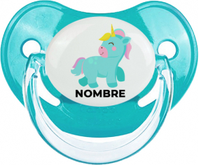 Diseño de unicornio-3 con nombre: Chupete fisiológica