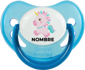 Diseño de unicornio-6 con nombre: Chupete fisiológica