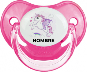 Diseño de unicornio-7 con nombre: Chupete fisiológica