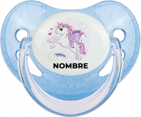 Diseño de unicornio-7 con nombre: Chupete fisiológica