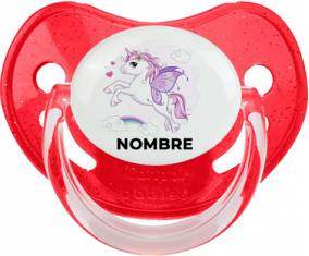 Diseño de unicornio-7 con nombre: Chupete fisiológica