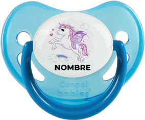 Diseño de unicornio-7 con nombre: Chupete fisiológica