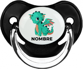 Diseño del dragón-1 con nombre: Chupete fisiológica