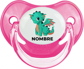 Diseño del dragón-1 con nombre: Chupete fisiológica