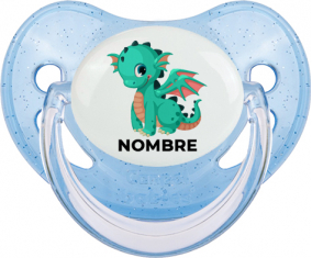 Diseño del dragón-1 con nombre: Chupete fisiológica