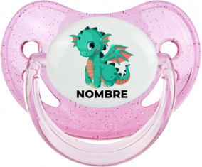 Diseño del dragón-1 con nombre: Chupete fisiológica