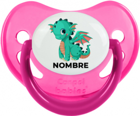 Diseño del dragón-1 con nombre: Chupete fisiológica
