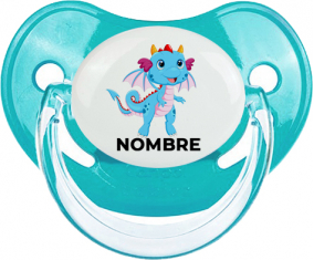 Diseño del dragón-3 con nombre: Chupete fisiológica