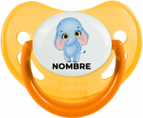 Elefante bebé con nombre: Chupete fisiológica