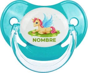 Diseño de unicornio-8 con nombre: Chupete fisiológica