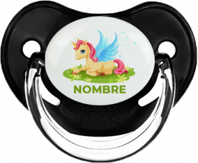 Diseño de unicornio-8 con nombre: Chupete fisiológica