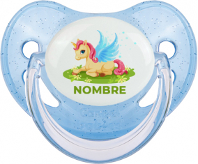 Diseño de unicornio-8 con nombre: Chupete fisiológica