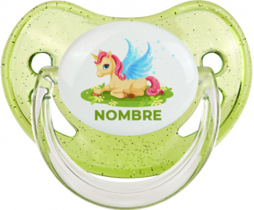 Diseño de unicornio-8 con nombre: Chupete fisiológica