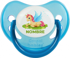 Diseño de unicornio-8 con nombre: Chupete fisiológica