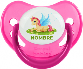 Diseño de unicornio-8 con nombre: Chupete fisiológica