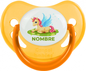 Diseño de unicornio-8 con nombre: Chupete fisiológica