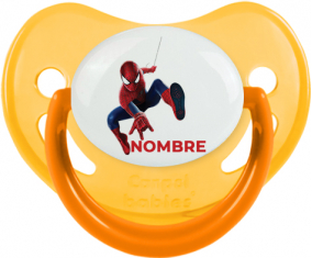 Spiderman diseño-1 con nombre: Chupete fisiológica