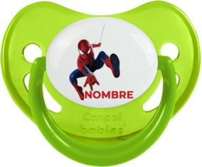 Spiderman diseño-1 con nombre: Chupete fisiológica