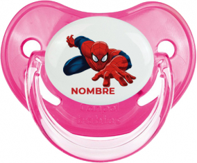 Spiderman diseño-2 con nombre: Chupete fisiológica