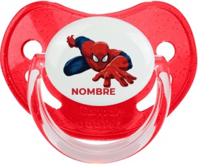 Spiderman diseño-2 con nombre: Chupete fisiológica