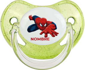 Spiderman diseño-2 con nombre: Chupete fisiológica