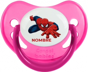 Spiderman diseño-2 con nombre: Chupete fisiológica