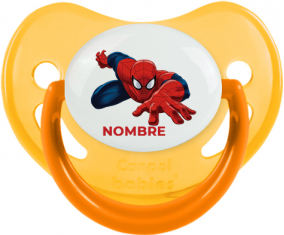 Spiderman diseño-2 con nombre: Chupete fisiológica