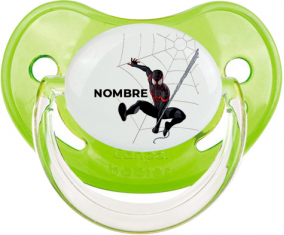 Spiderman diseño-4 con nombre: Chupete fisiológica