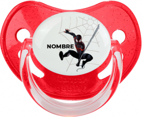 Spiderman diseño-4 con nombre: Chupete fisiológica