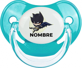 Batman kids logo diseño-1 con nombre: Chupete fisiológica personnalisée