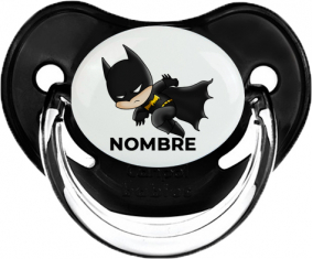 Batman kids logo diseño-4 con nombre: Chupete fisiológica