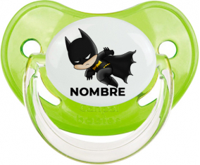 Batman kids logo diseño-4 con nombre: Chupete fisiológica