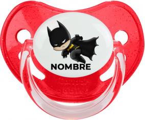 Batman kids logo diseño-4 con nombre: Chupete fisiológica