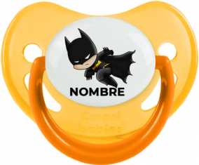 Batman kids logo diseño-4 con nombre: Chupete fisiológica