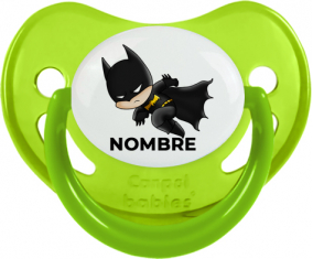 Batman kids logo diseño-4 con nombre: Chupete fisiológica