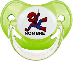 Spiderman kids diseño-1 con nombre: Chupete fisiológica