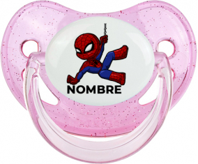 Spiderman kids diseño-1 con nombre: Chupete fisiológica